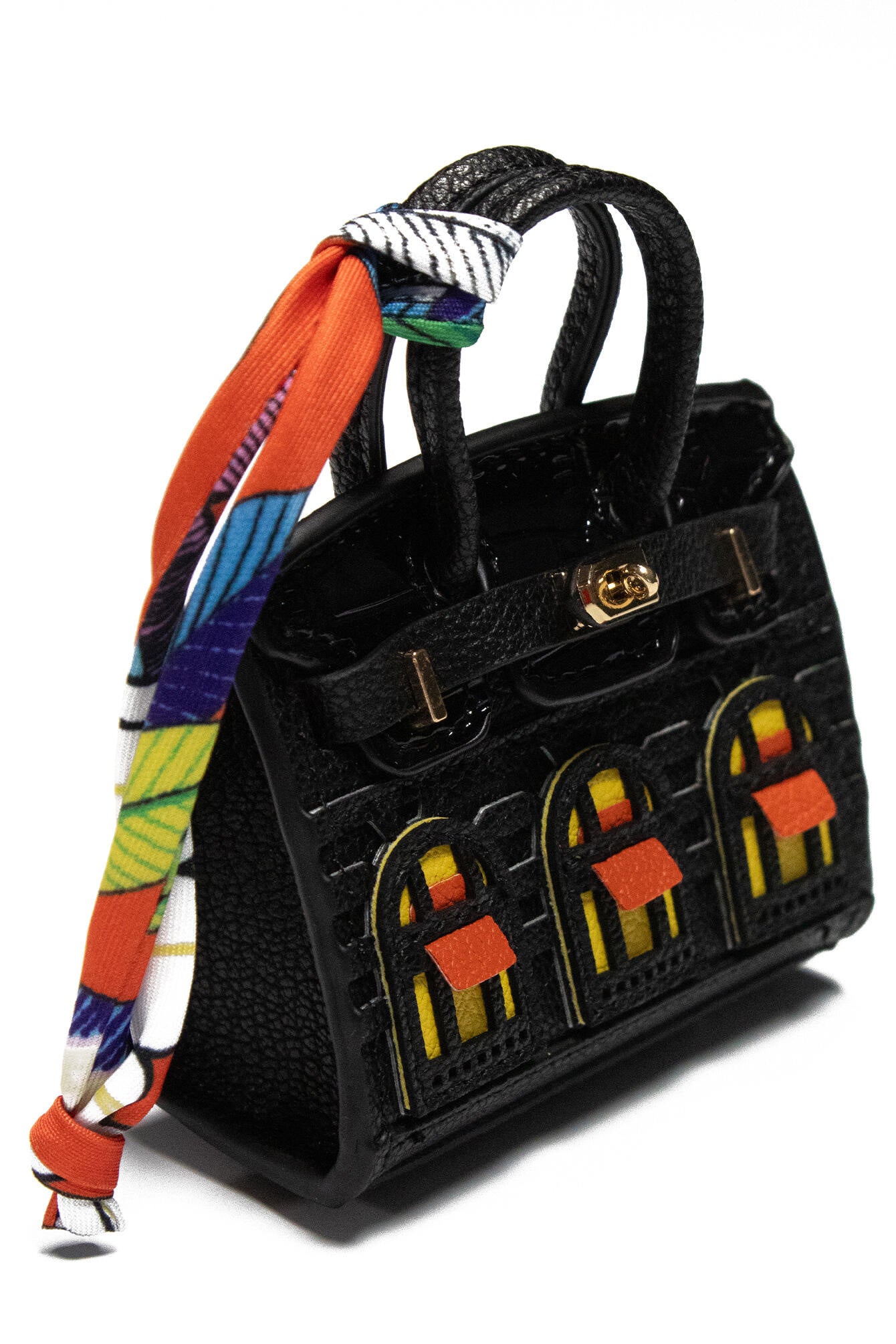 Taschenanhänger MICRO BAG - Schwarz - Schwarz