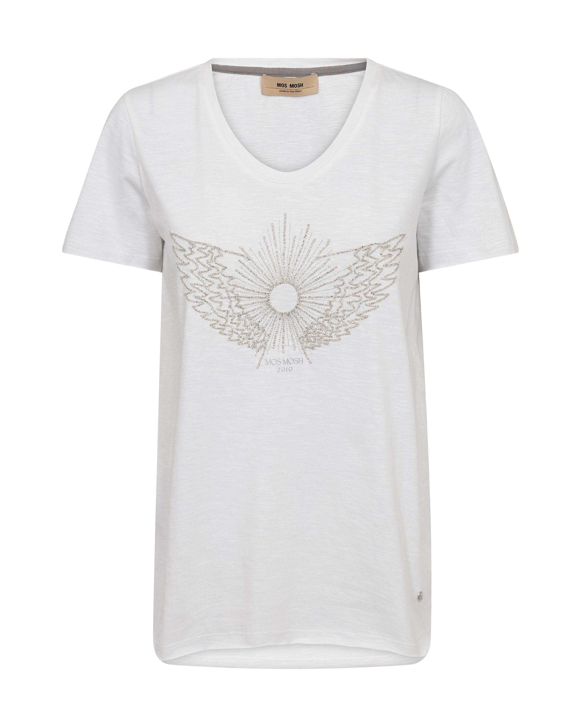 T-Shirt mit Print - 101 White - Weiß