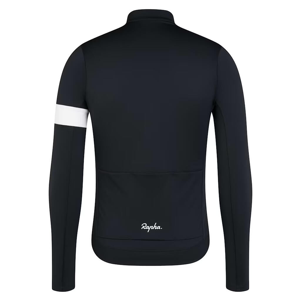 Thermo-Funktionslongsleeve - Black/White - Schwarz
