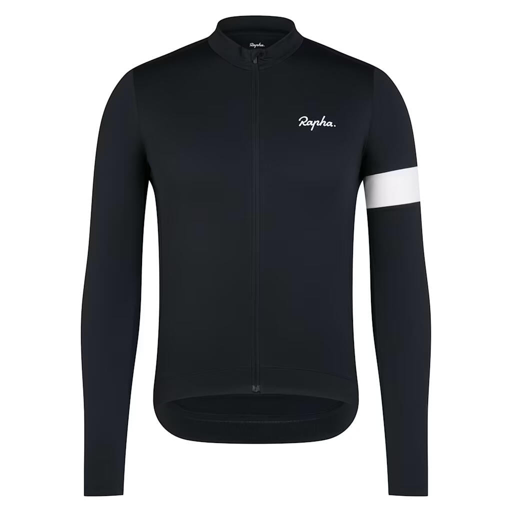 Thermo-Funktionslongsleeve - Black/White - Schwarz
