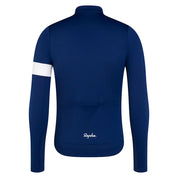 Thermo-Funktionslongsleeve - Navy/White - Blau
