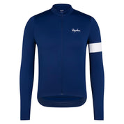 Thermo-Funktionslongsleeve - Navy/White - Blau