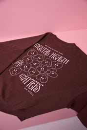 Regular Sweater MENTAL HEALTH - Brown - Braun
