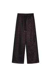 Schlupfhose KAEL Wide Leg - Leo - Braun