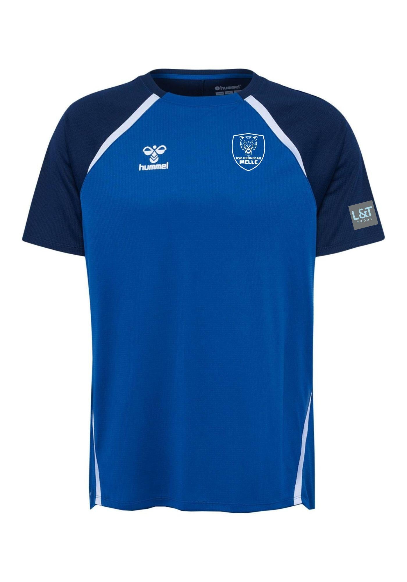 Herren HSG Grönegau Melle Trainingsshirt - 8607 TRUE BLUE/MARINE - Blau
