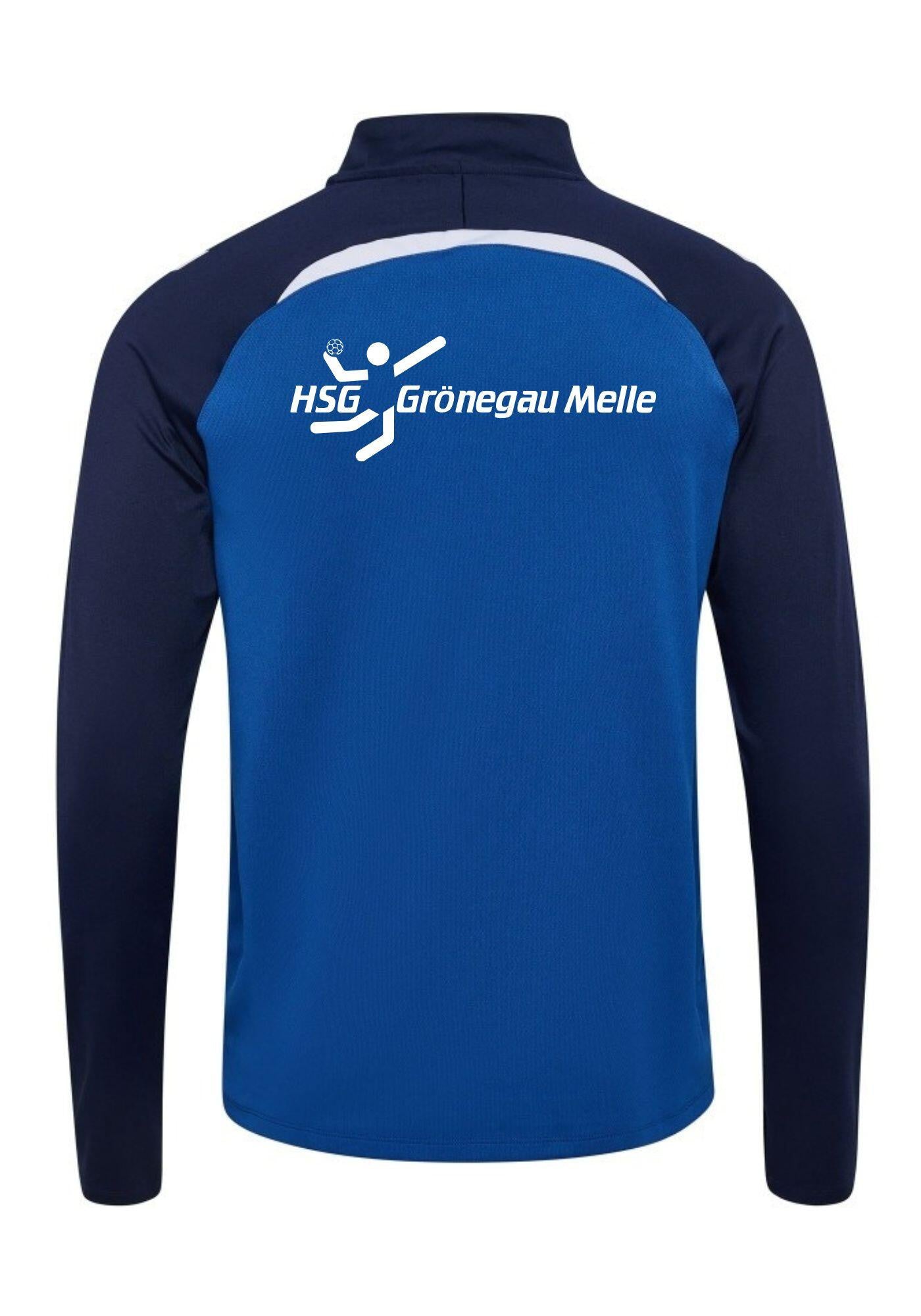 Unisex HSG Grönegau Melle ZipTop - 8607 TRUE BLUE/MARINE - Blau