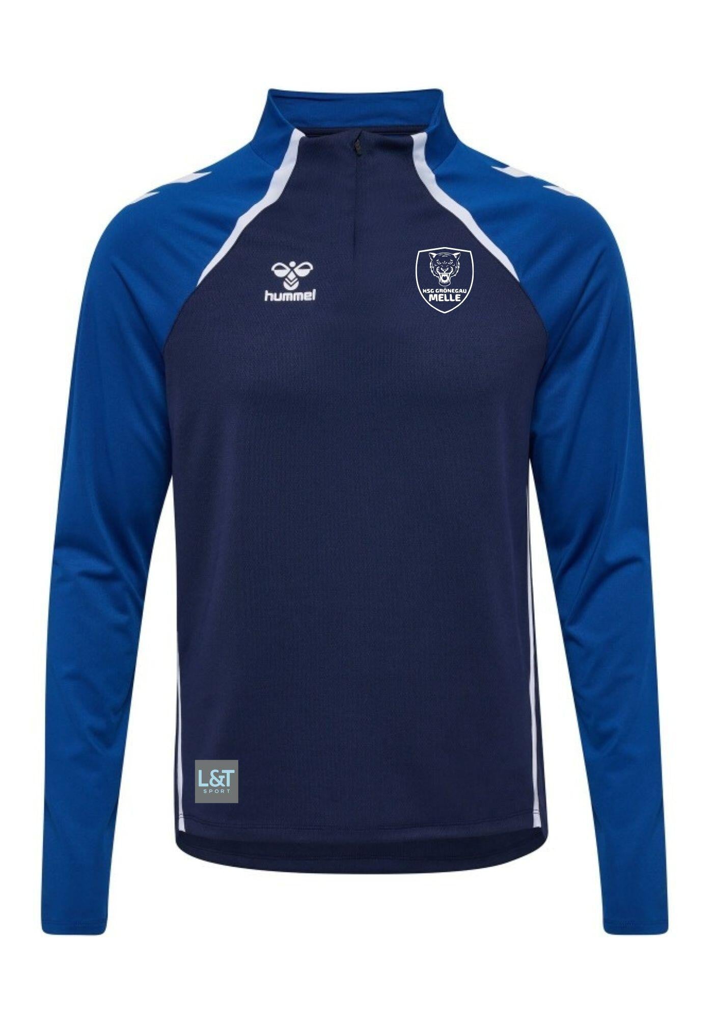 Unisex HSG Grönegau Melle ZipTop - 7317 MARINE/TRUE BLUE - Blau