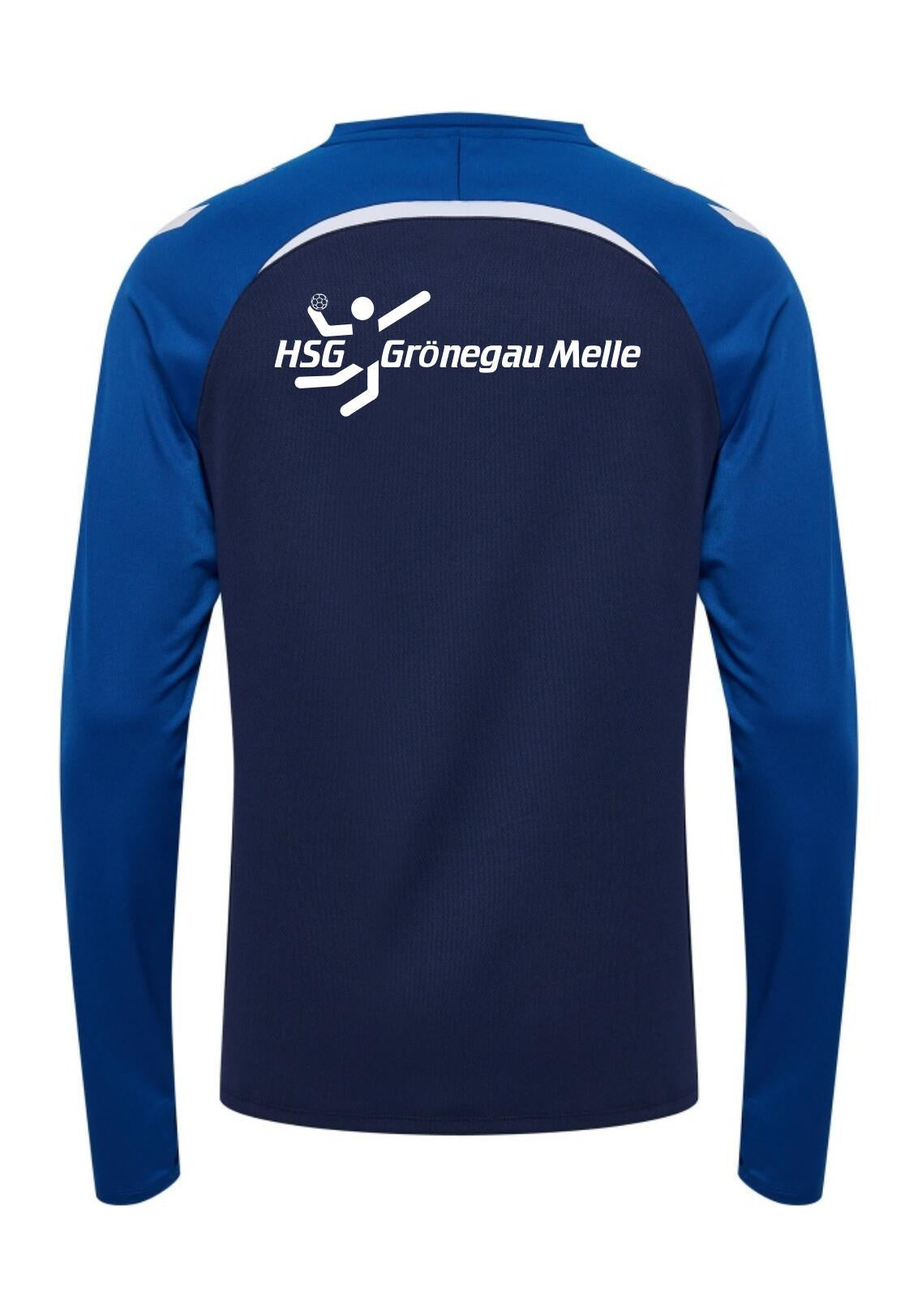 Unisex HSG Grönegau Melle Sweat - 7317 MARINE/TRUE BLUE - Blau