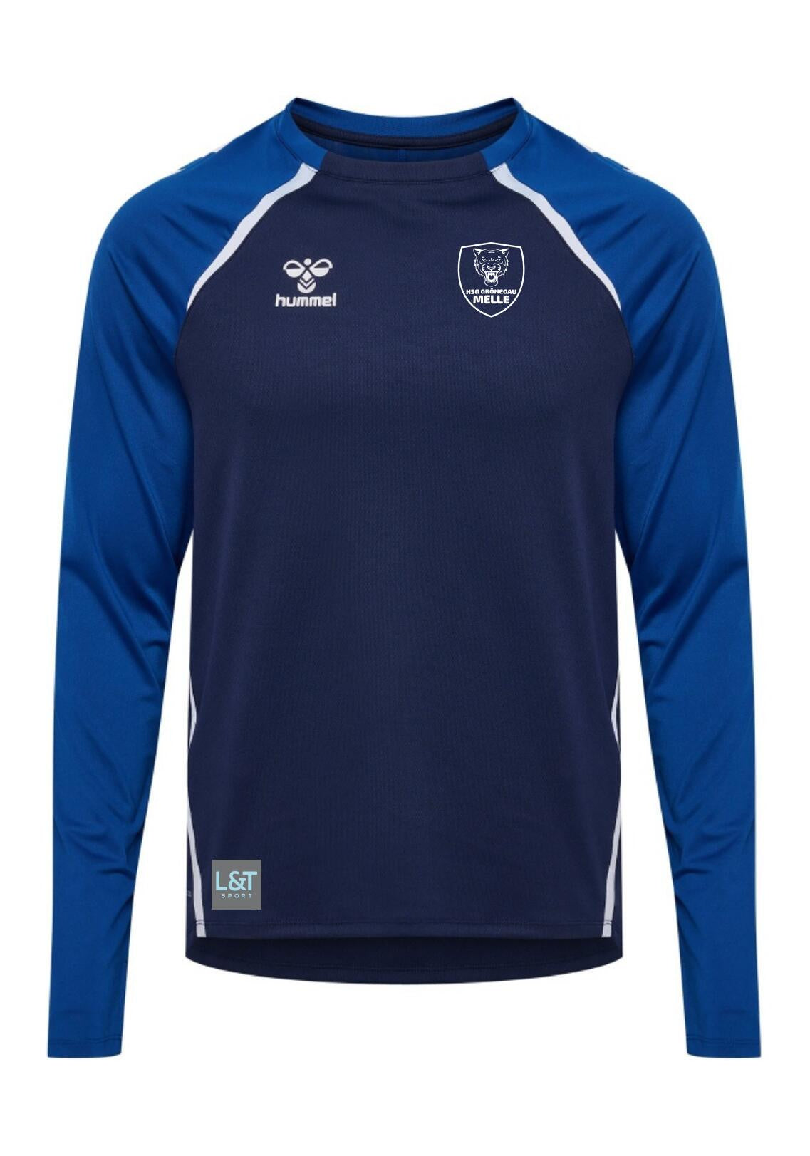 Unisex HSG Grönegau Melle Sweat - 7317 MARINE/TRUE BLUE - Blau