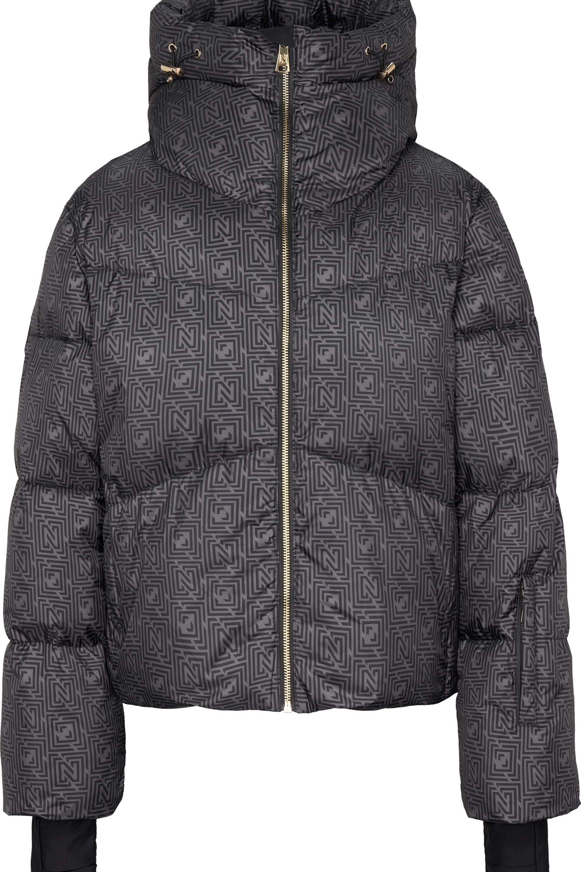 Ski-Jacke NEWPORT - 9000 Black - Grau