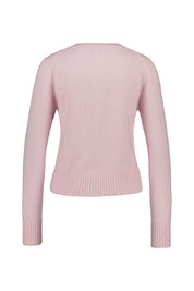 Strickjacke aus Wollmix - 106 Rose - Rosa