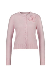 Strickjacke aus Wollmix - 106 Rose - Rosa