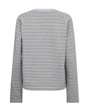 Langarmshirt LIDY gestreift - 245 Eventide - Grau