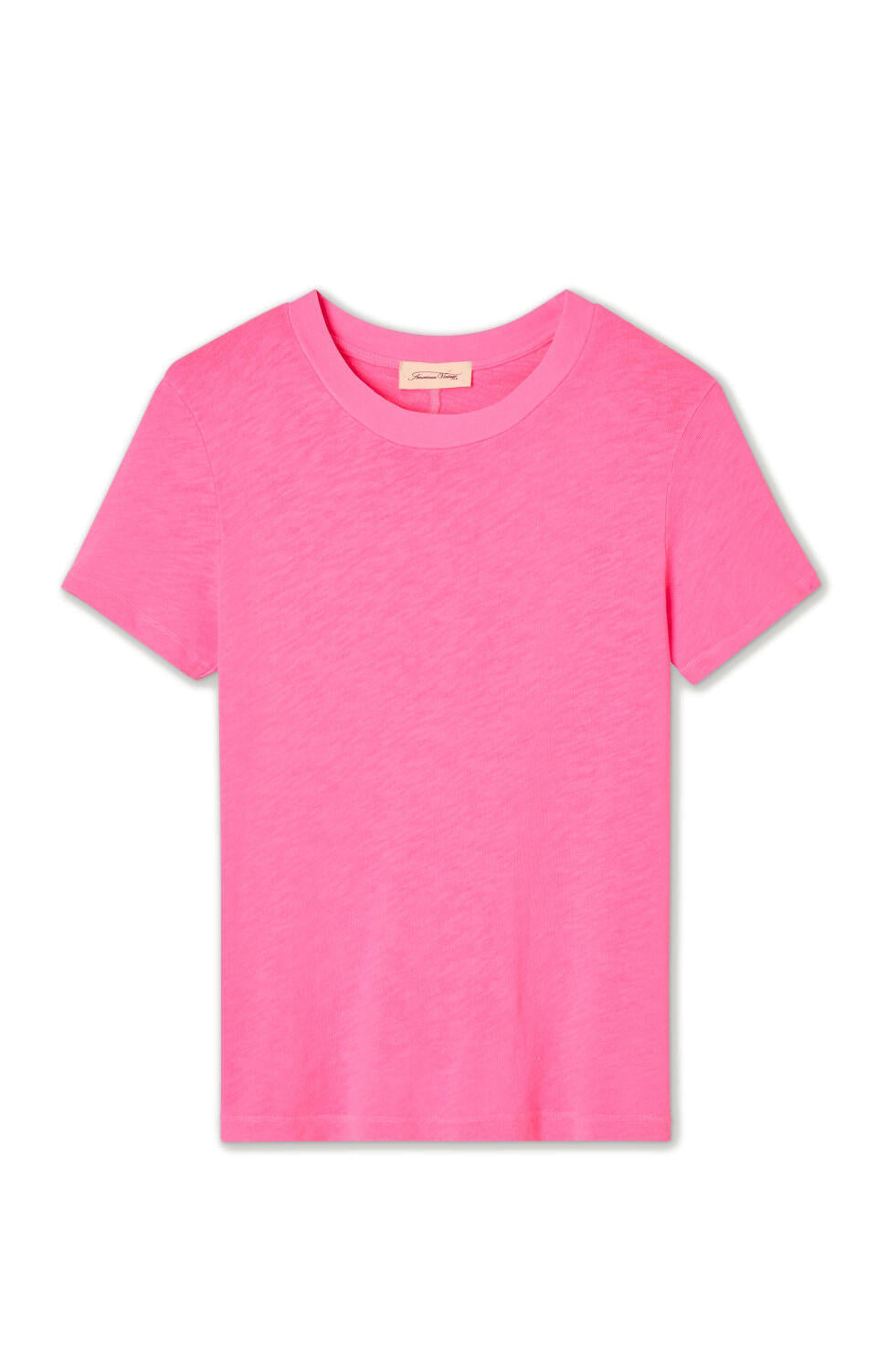 T-Shirt aus Baumwolle - Pink Acid Fluo - Pink