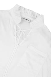 Bluse VIKI aus Viskose - White - Weiß