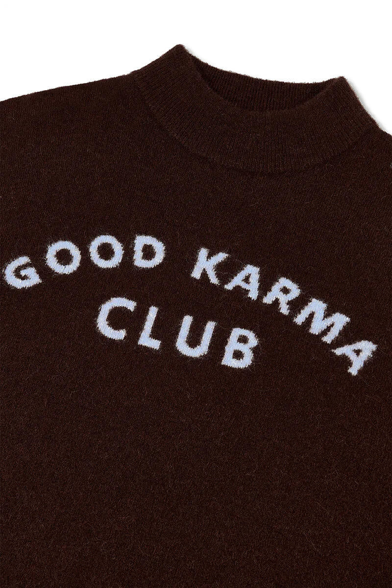 Strickpullover COCO aus Wollmix - Truffle - Braun