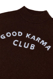 Strickpullover COCO aus Wollmix - Truffle - Braun