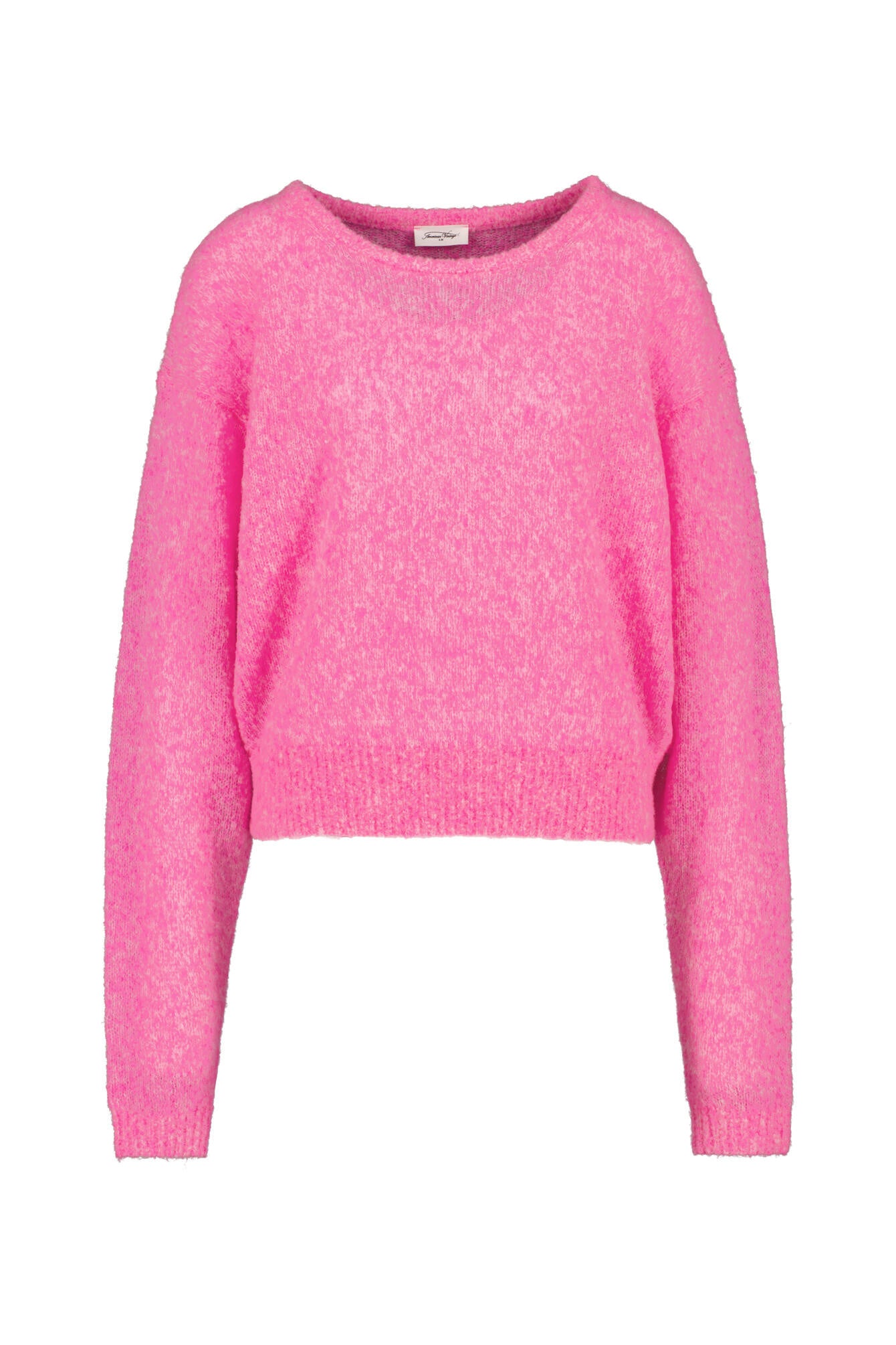 Strickpullover aus Wollmix - Petunia Fluo - Pink