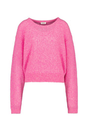 Strickpullover aus Wollmix - Petunia Fluo - Pink