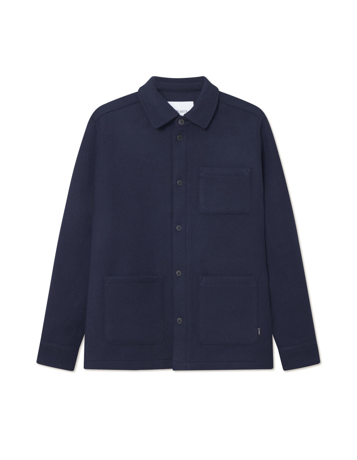 Overshirt JASON aus Wollmix - 460 Dark Navy - Blau
