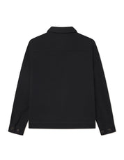 Overshirt aus Wollmix - 100 Black - Schwarz