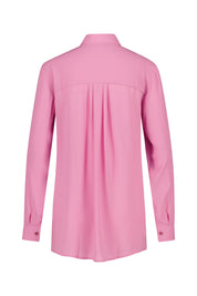 Bluse EMILIANA aus feinem Crêpe - 063 Rosa - Rosa