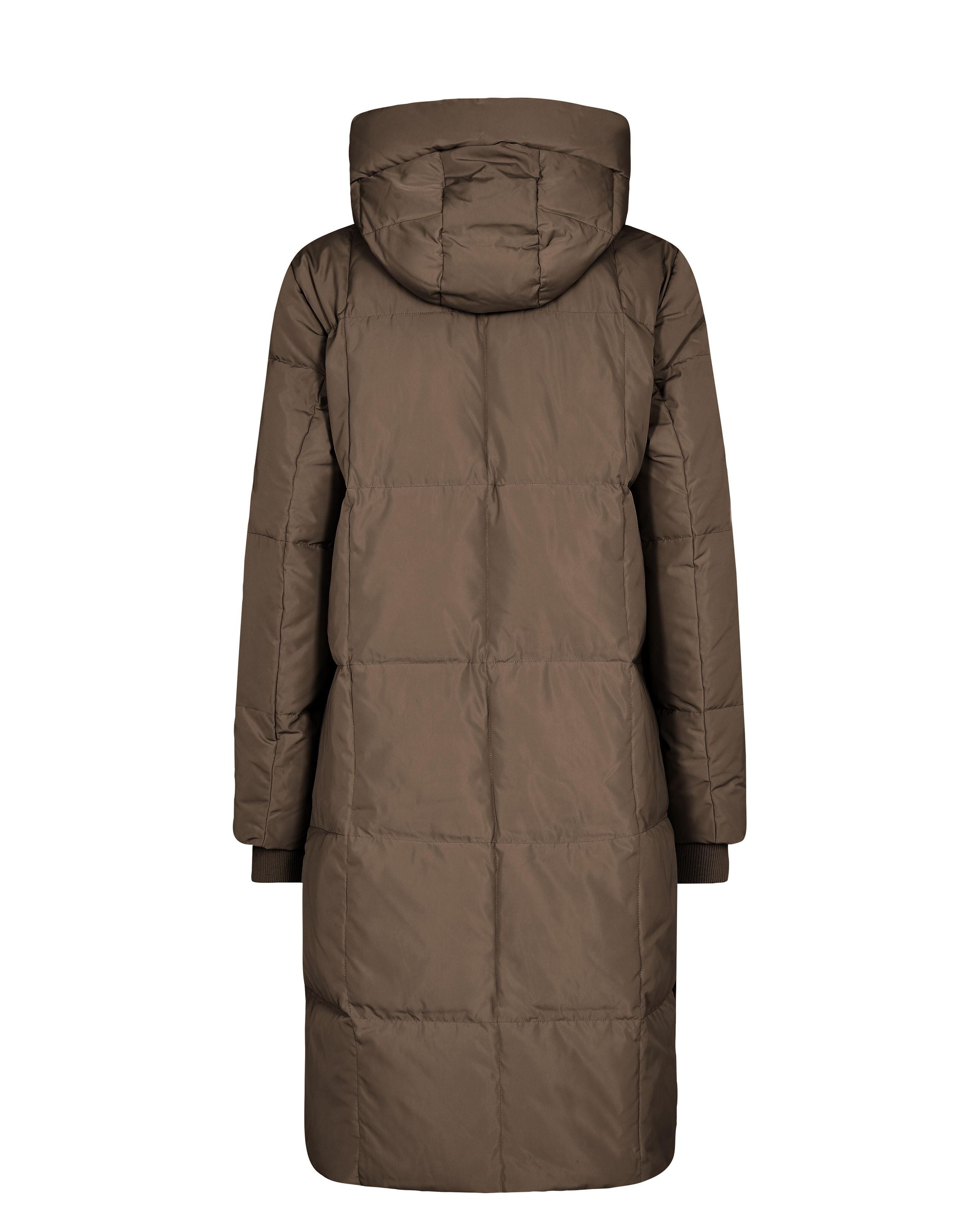 Steppmantel - 742 Slate Black - Braun