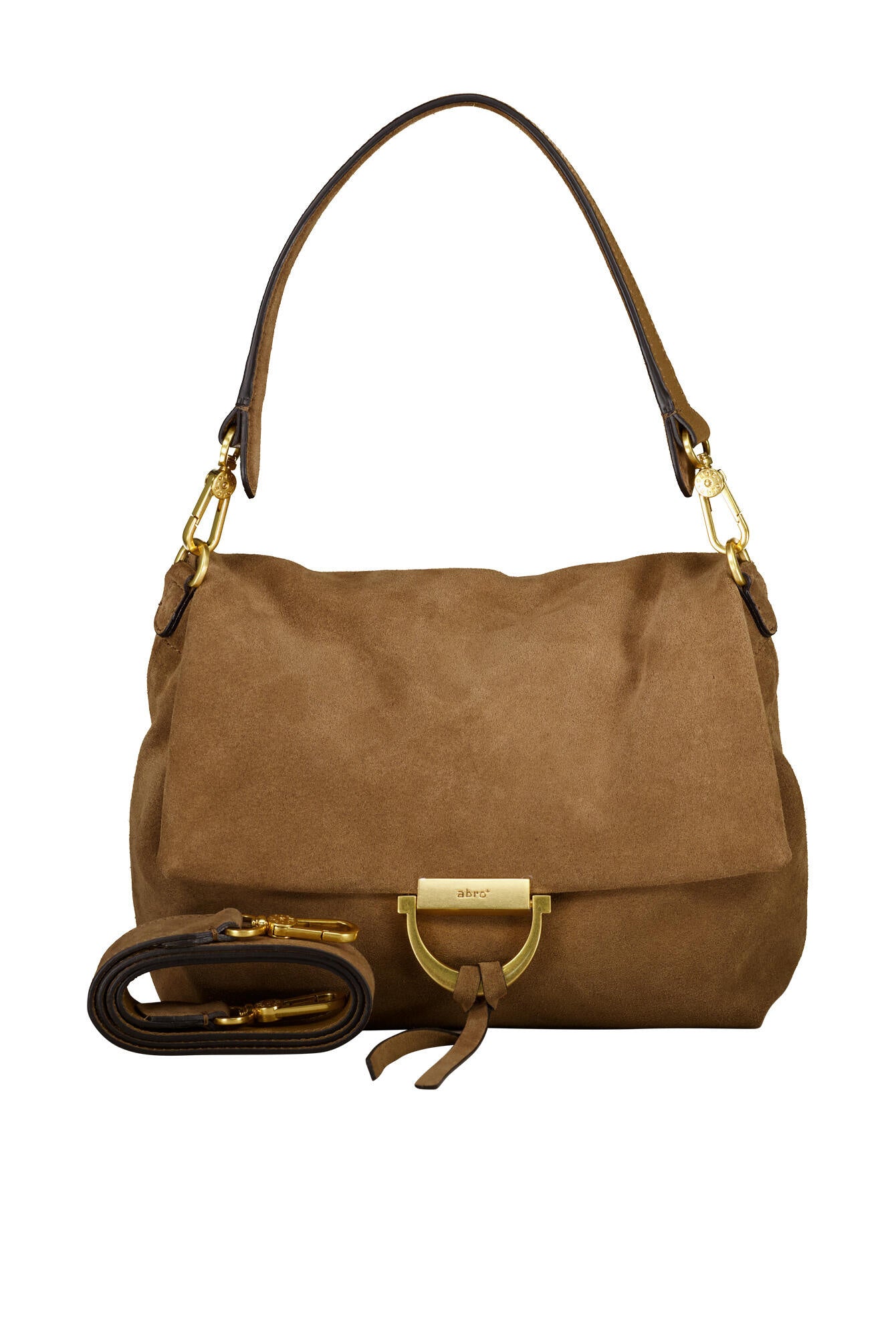Schultertasche TEMI - 48 Camel - Braun