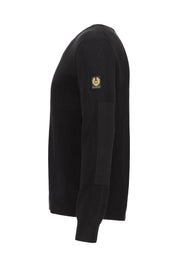 Strickpullover COMMANDER aus Baumwolle - Black - Schwarz