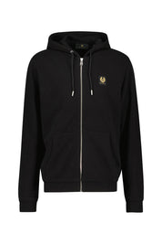 Sweatshirtjacke aus Baumwolle - Black - Schwarz