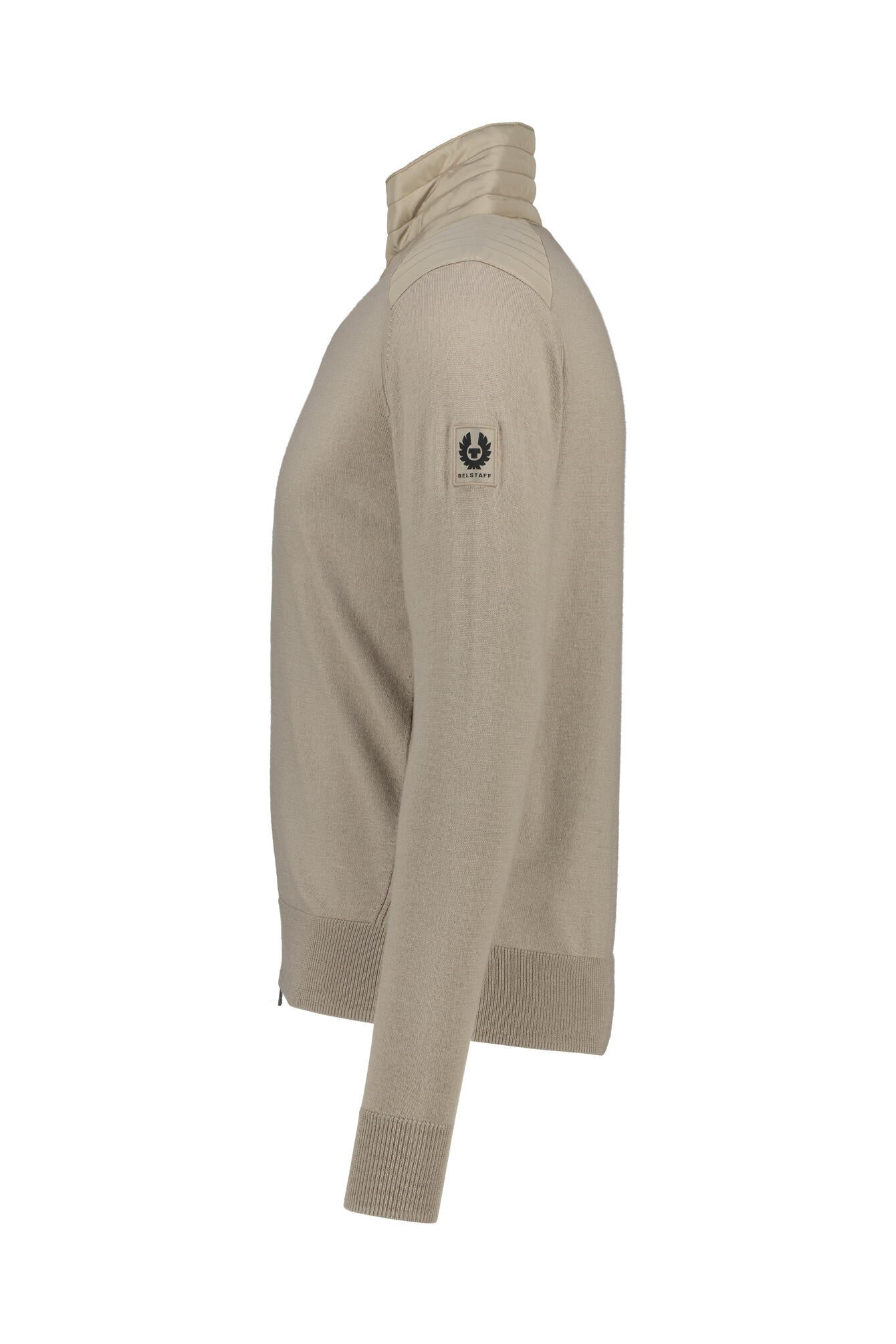 Strickjacke KELBY aus Wolle - Dark Sand - Beige