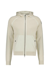 Strickjacke VIEW aus Baumwolle - Silver Birch - Beige