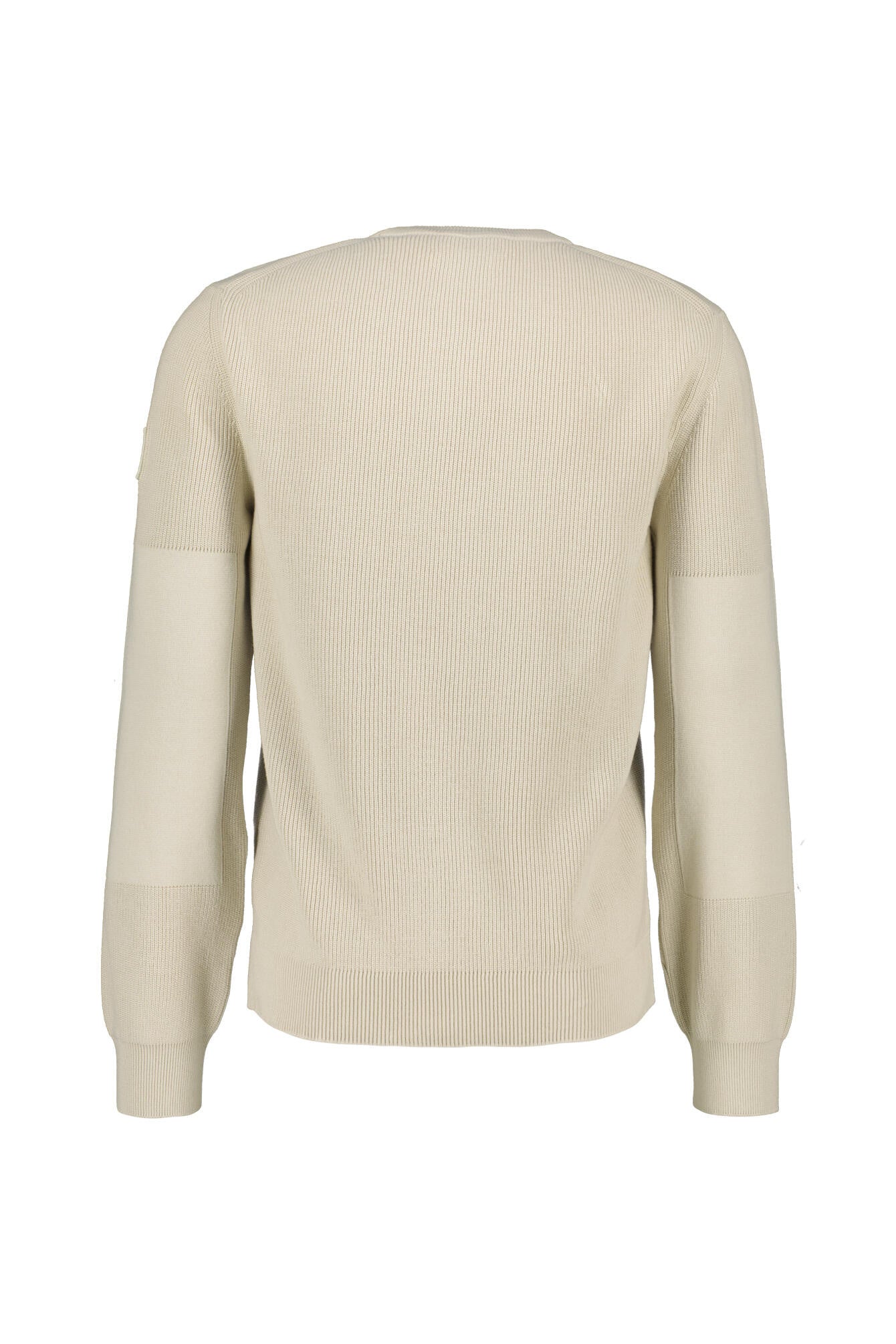 Strickpullover COMMANDER aus Baumwolle - Silver Birch - Beige