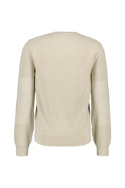 Strickpullover COMMANDER aus Baumwolle - Silver Birch - Beige