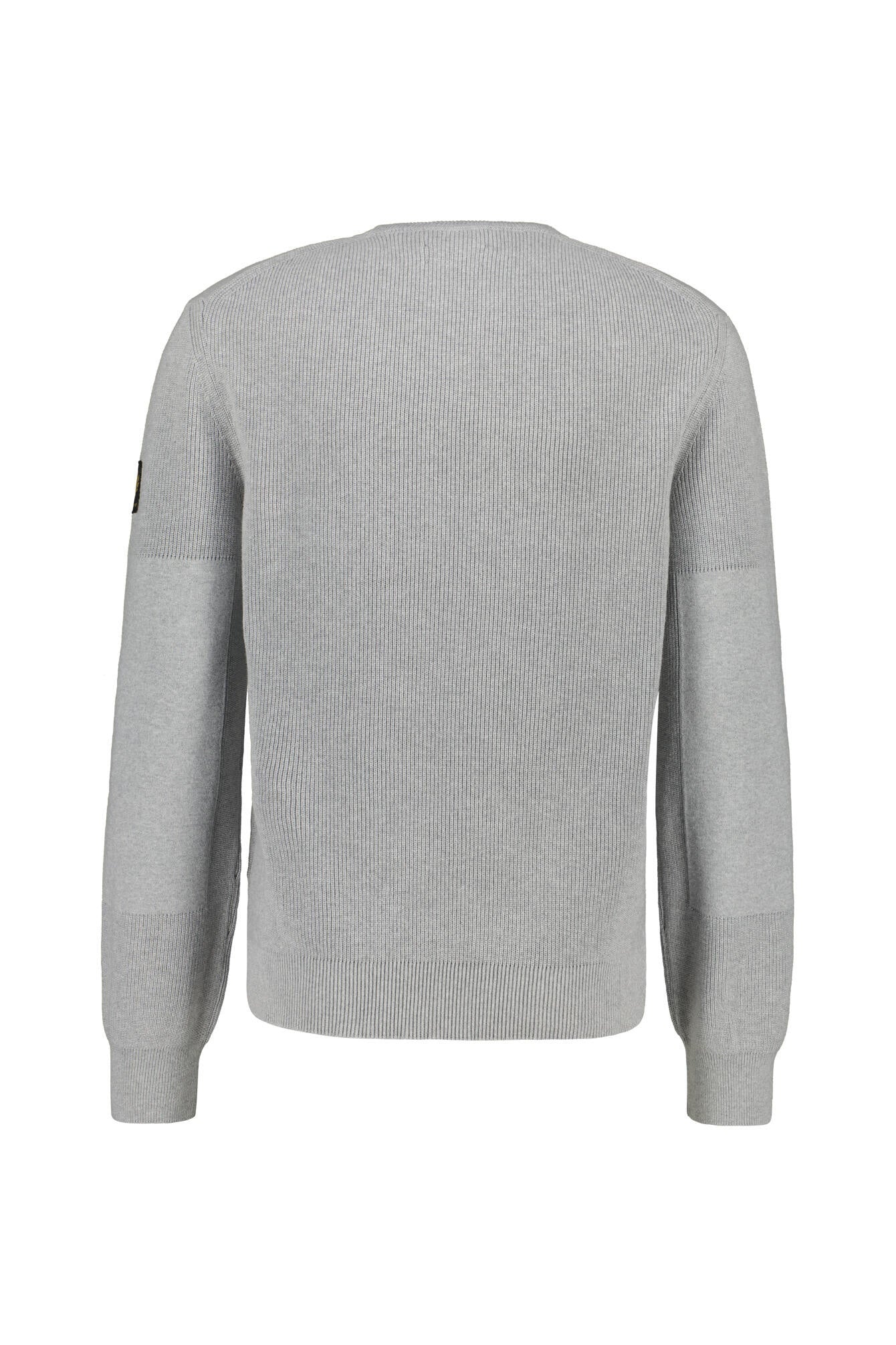 Strickpullover COMMANDER aus Baumwolle - Old Silver Heather - Grau