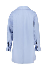 Übergangsjacke aus Wolle - Vintage Blue - Blau