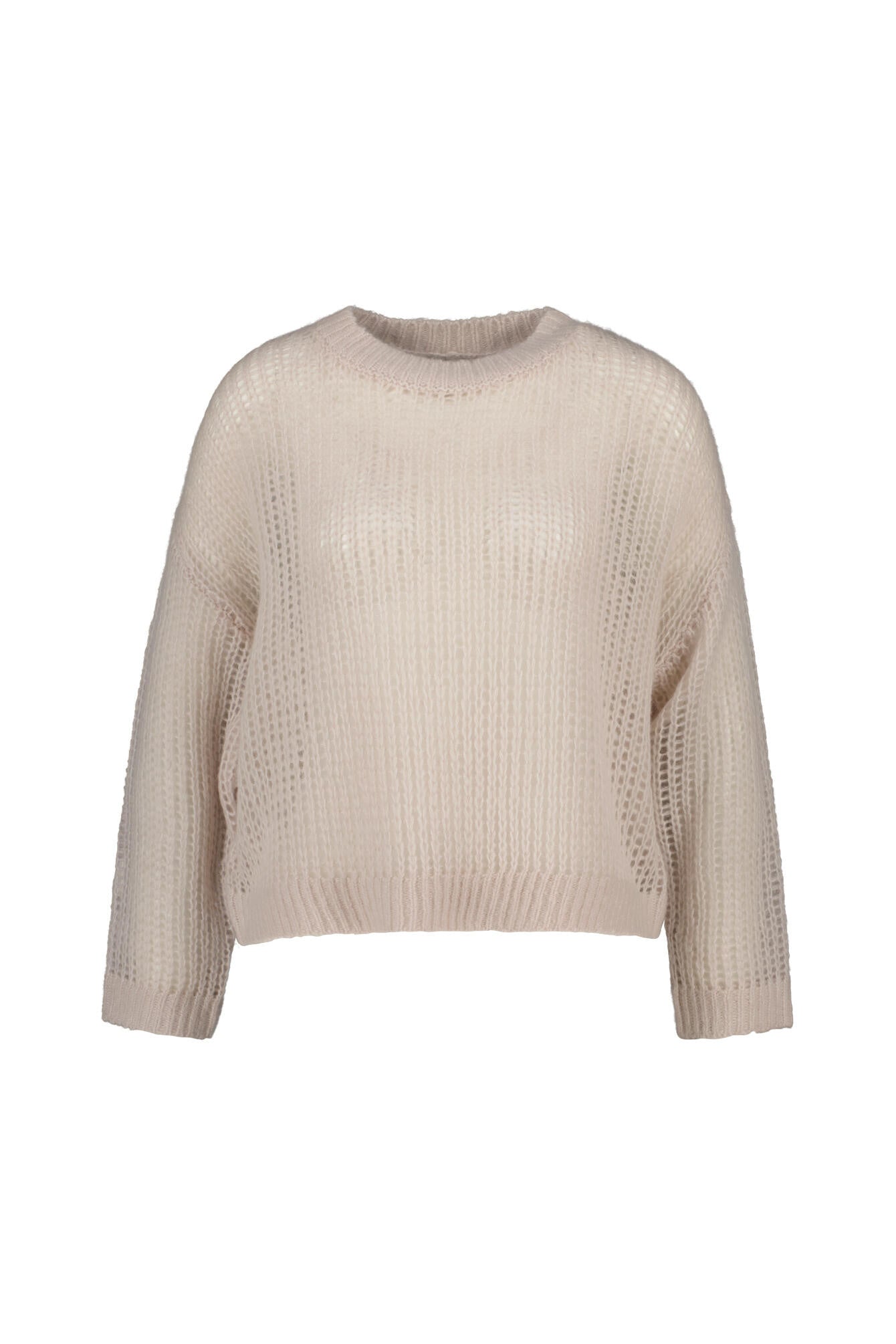 Strickpullover FUKI aus Kaschmir - Misty Pink - Rosa