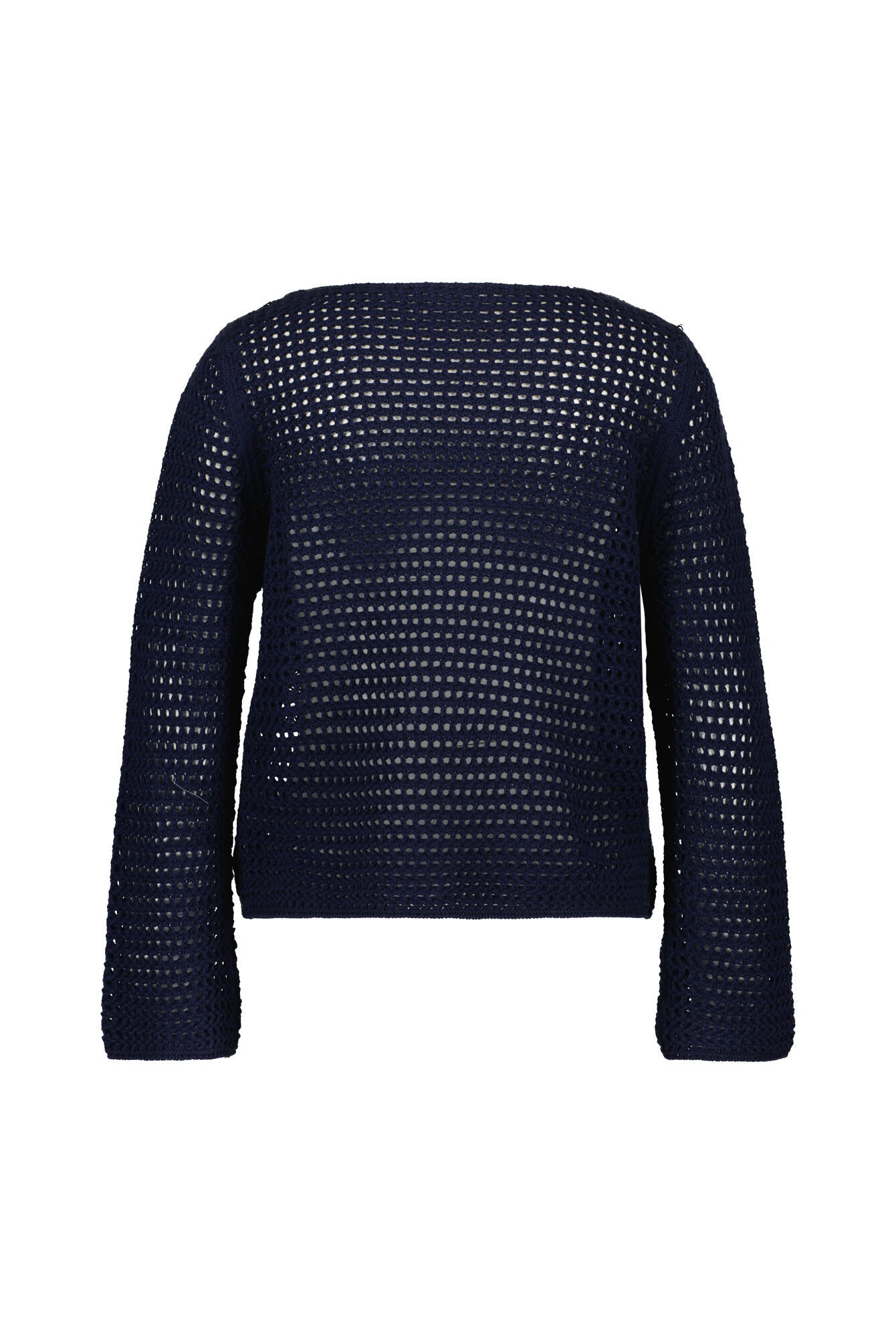 Strickpullover aus Baumwollmix - 5224 Midnight - Blau