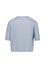 Strickcardigan aus Kaschmirmix - 5227 Fresh Blue - Blau