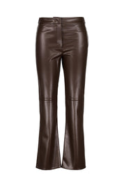 Hose aus Kunstleder - 004 - Braun