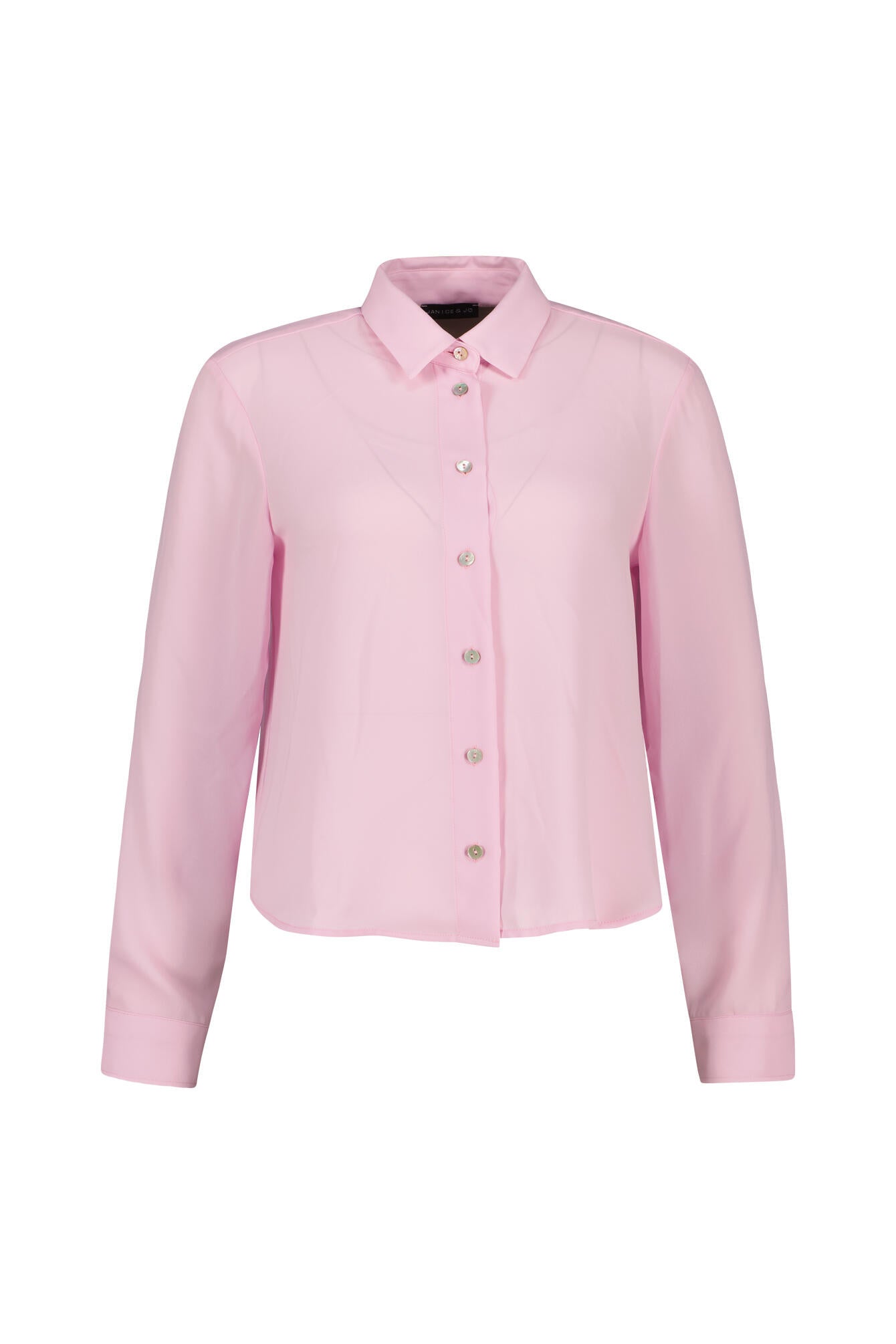 Bluse aus Viskose - 065 Hellrosa - Rosa