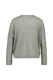 Strickcardigan aus Wollmix - 903 Pearl Grey - Grau