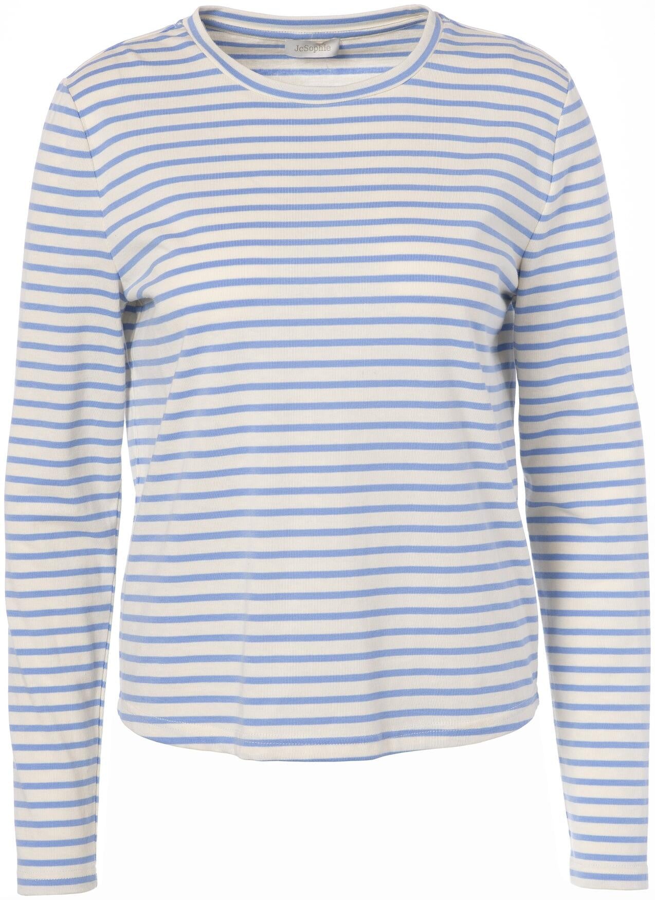 Langarmshirt aus Baumwolle - 792 Lavender - Blau