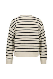 Strickpullover aus Baumwolle - 134 Sand Black - Beige | Schwarz