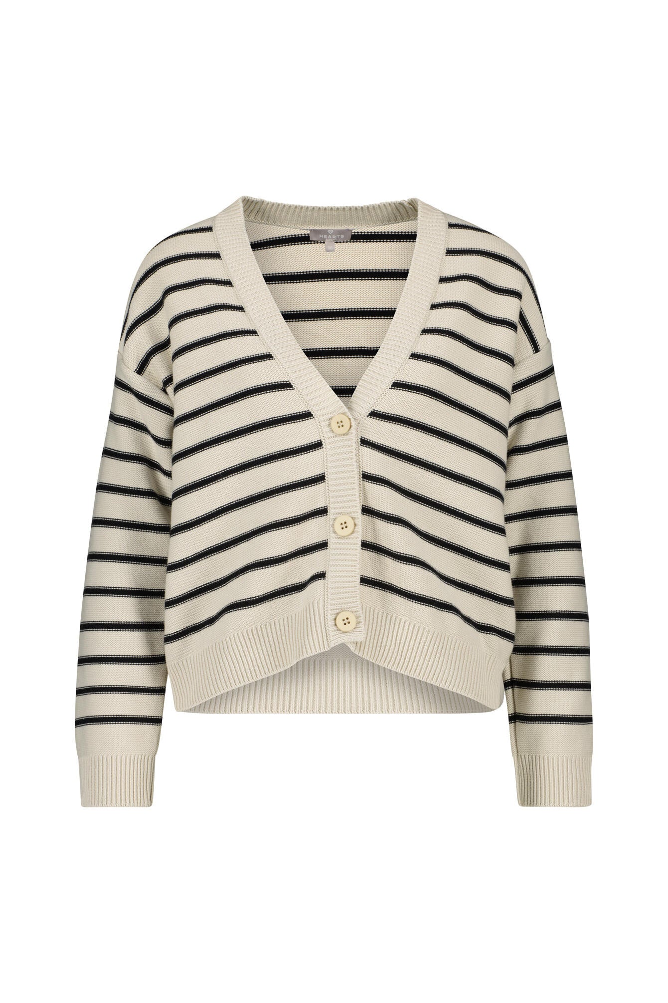 Strickpullover aus Baumwolle - 134 Sand Black - Beige | Schwarz