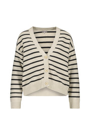 Strickpullover aus Baumwolle - 134 Sand Black - Beige | Schwarz