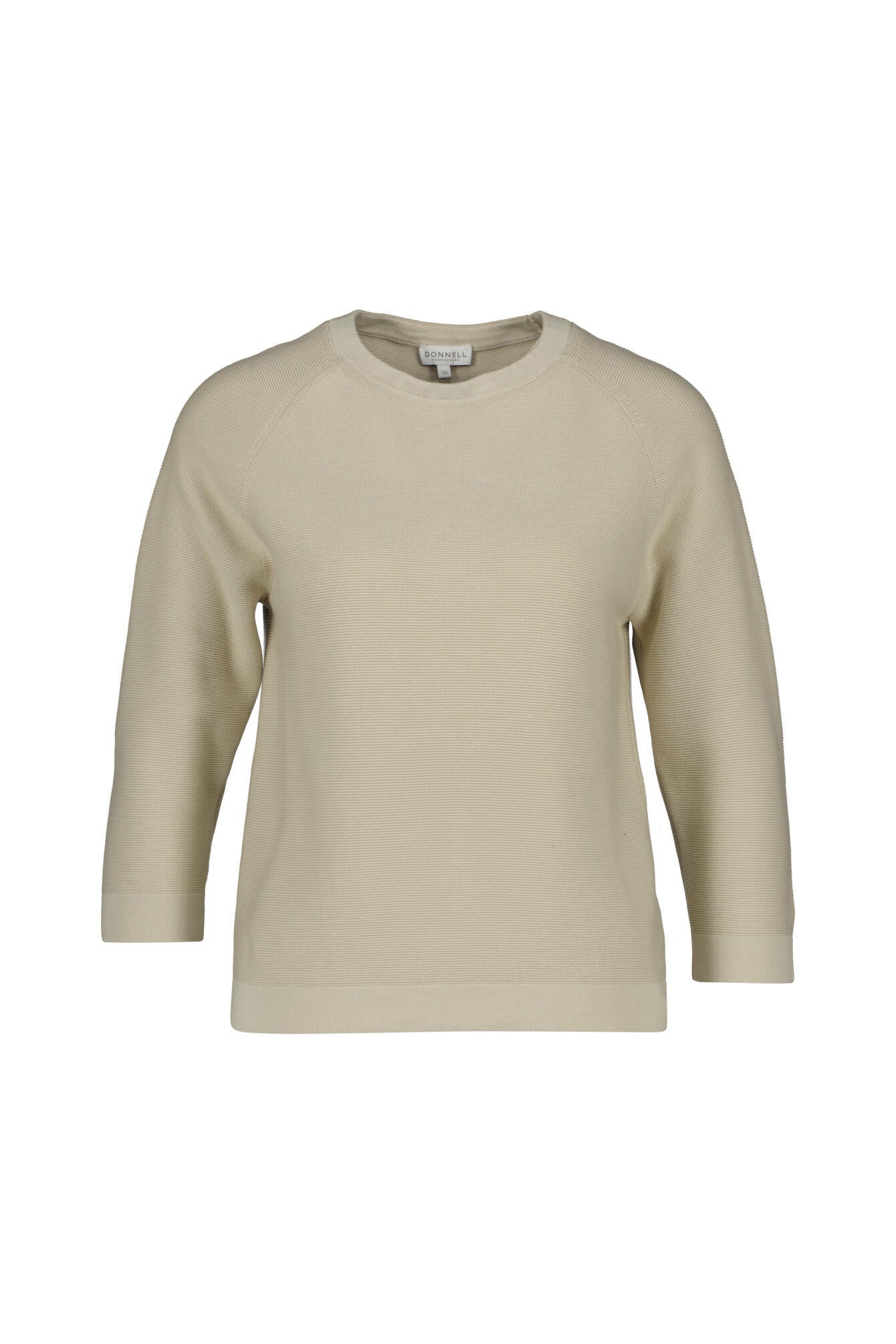 Strickpullover aus Baumwolle - 104 Sand - Beige