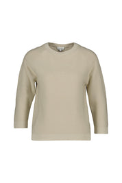 Strickpullover aus Baumwolle - 104 Sand - Beige