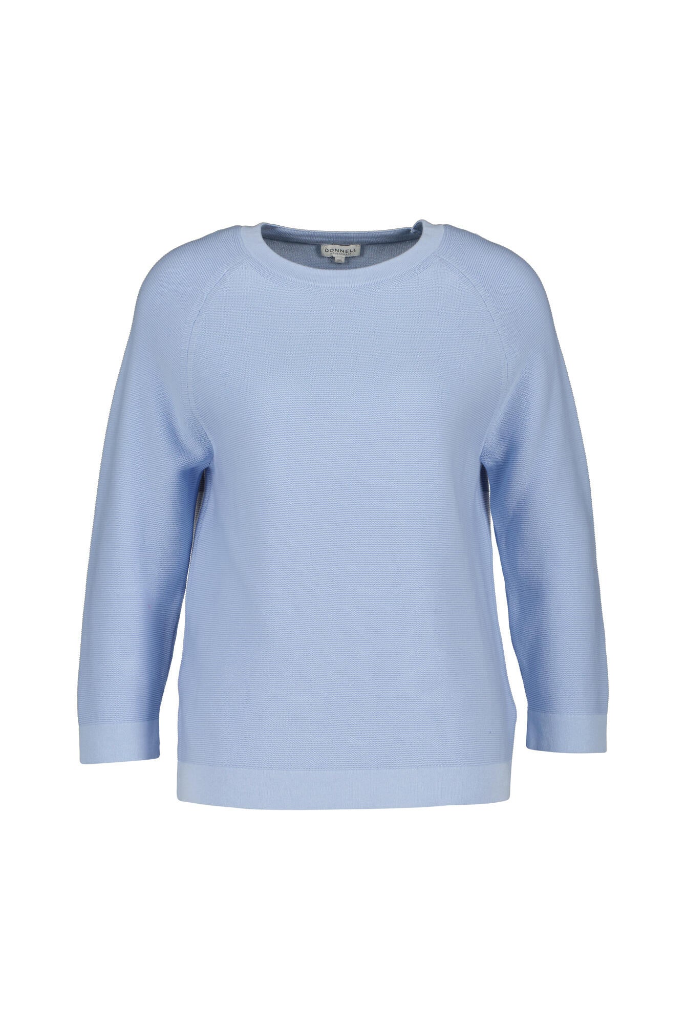 Strickpullover aus Baumwolle - 103 Bleu - Blau