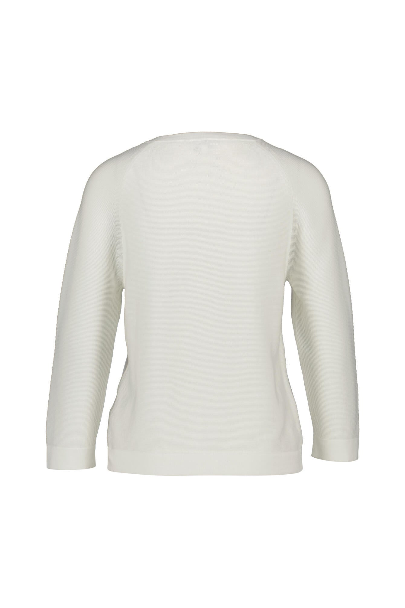 Strickpullover aus Baumwolle - 106 Offwhite - Weiß